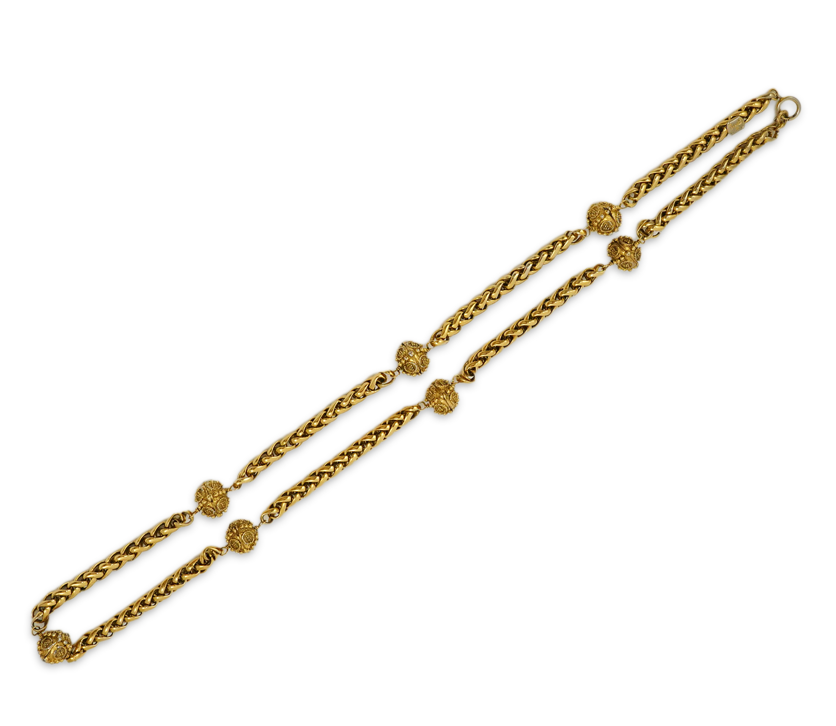 A Chanel style 1970's necklace